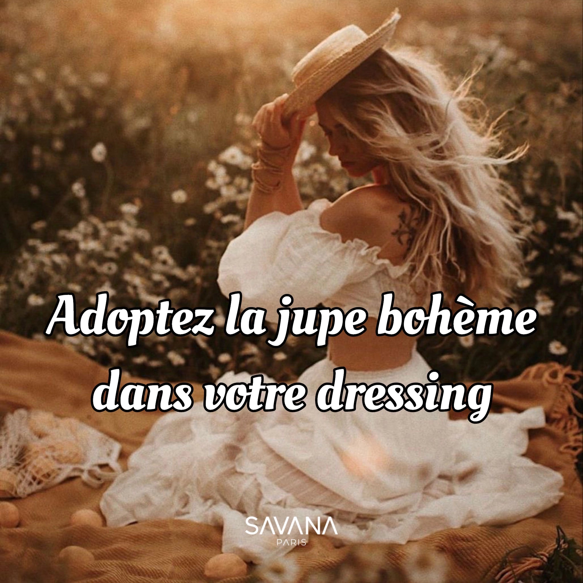 Adopter la jupe bohème dans votre dressing - SAVANA