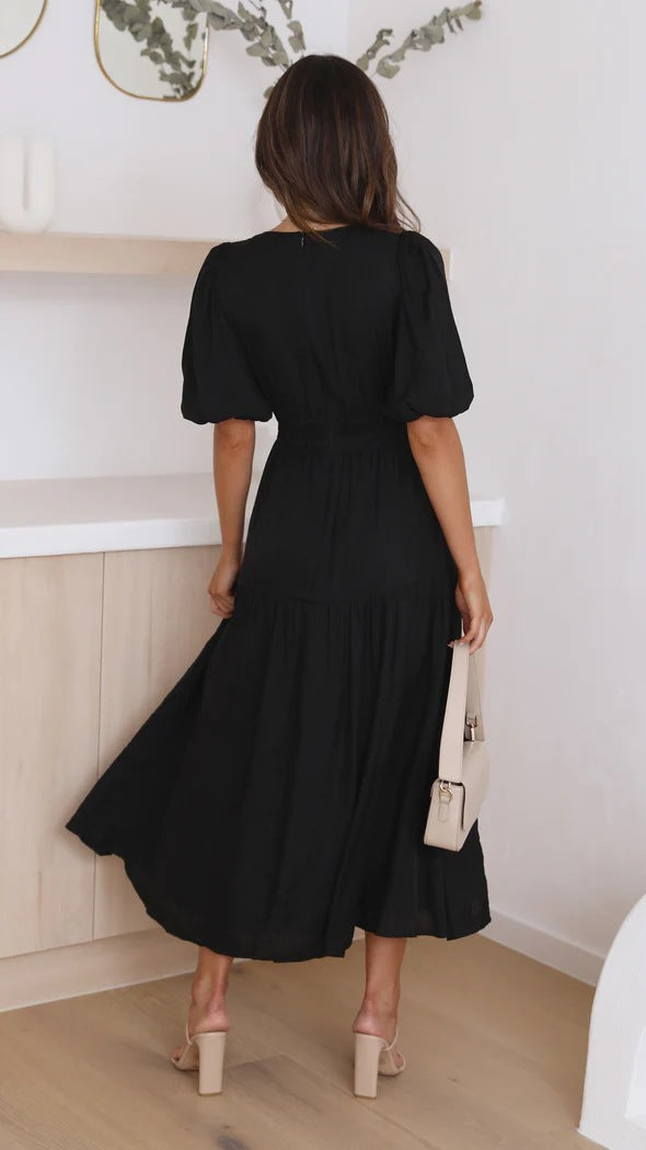 ROBE BOHÈME LONGUE NOIR